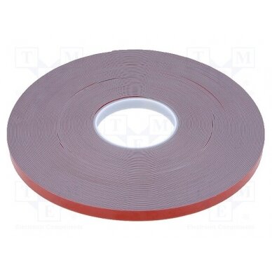 AFTC® SilverTape 5341 Lipni dvipusė juosta 19 x1.2mm x33m, pilka