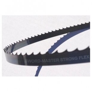 Pjovimo juosta medžiui ir spalvotiems metalams SWORD 13x0.65x2180 TPI4 Master Strong Flex