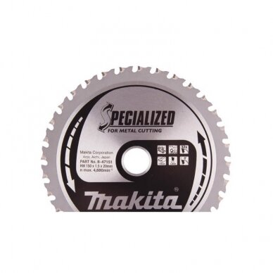 Pjovimo diskas Makita 150x20 32T DCS551, metalui (danties storis 1,5mm)